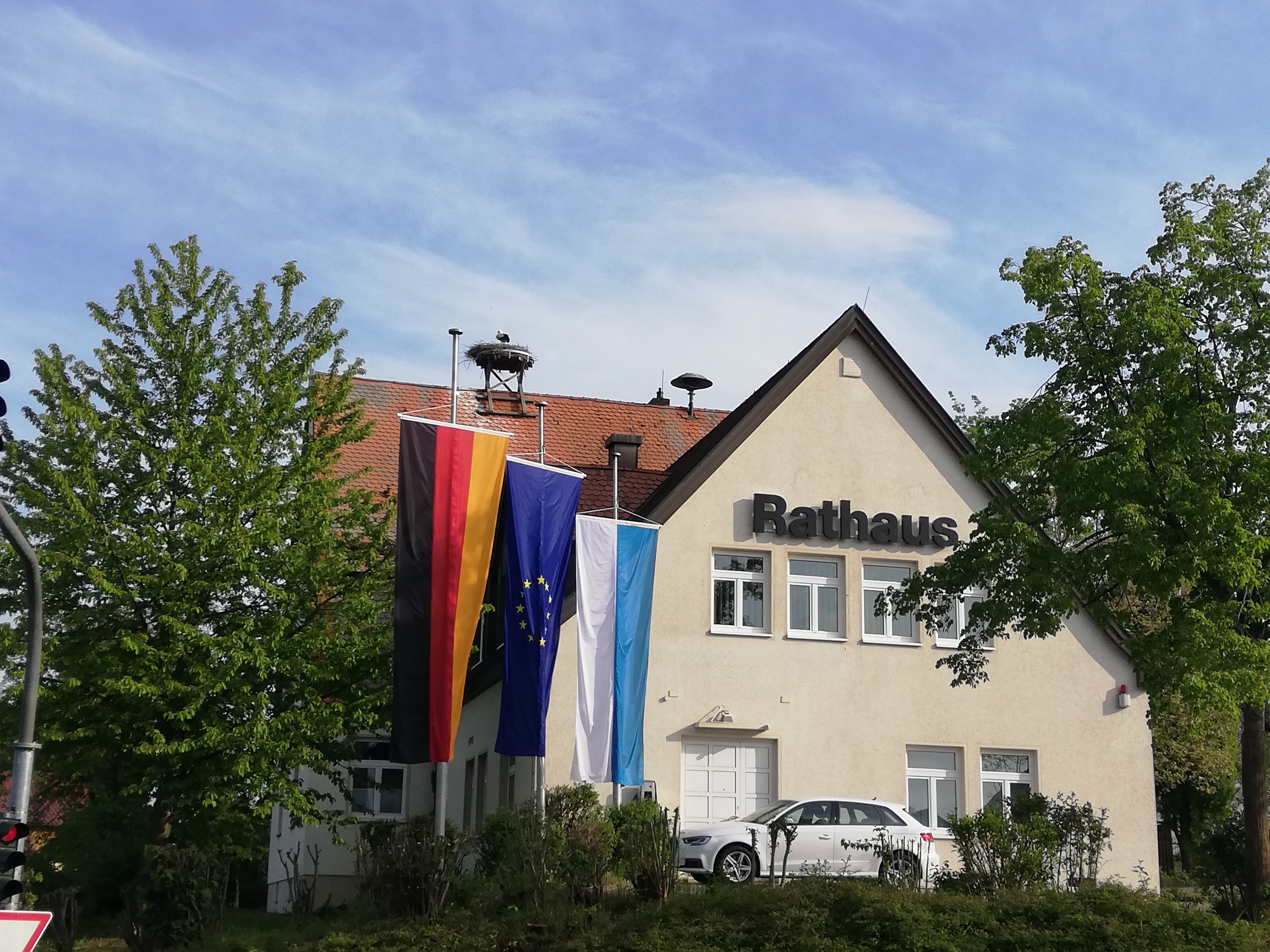 Beflaggung zum Europatag